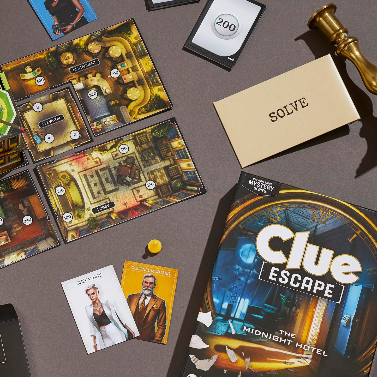 Clue Escape: Midnight Hotel Board Game – 1–6 Players, 90 Minutes | Hasbro Gaming