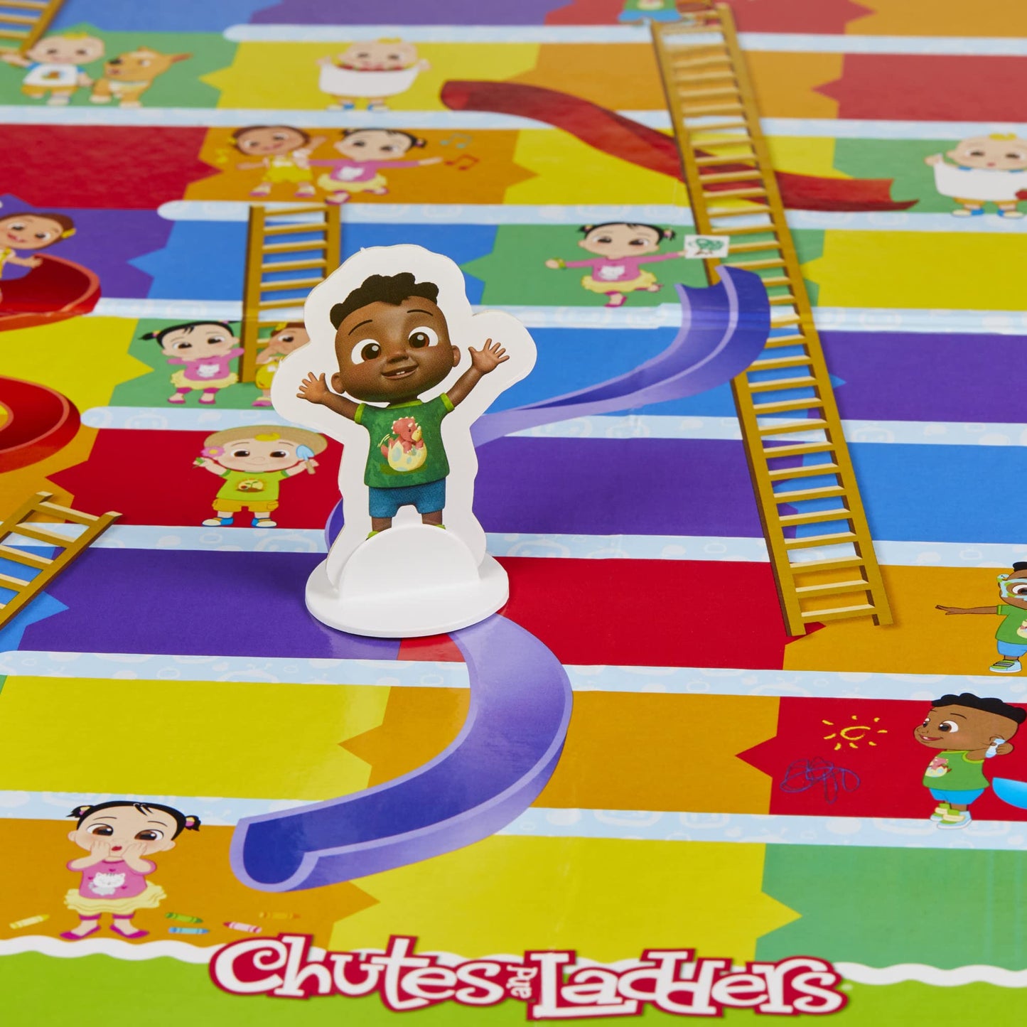 Hasbro Gaming Chutes and Ladders: CoComelon Edition – Amazon Exclusive, 2-4 Players, Ages 3+