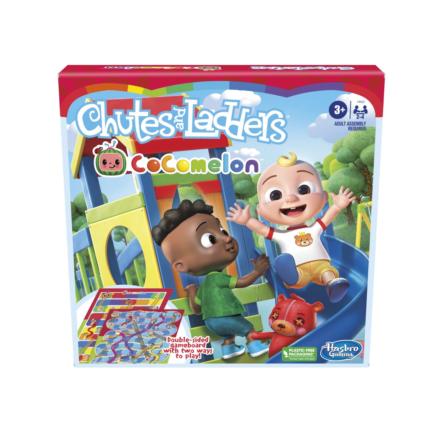 Hasbro Gaming Chutes and Ladders: CoComelon Edition – Amazon Exclusive, 2-4 Players, Ages 3+