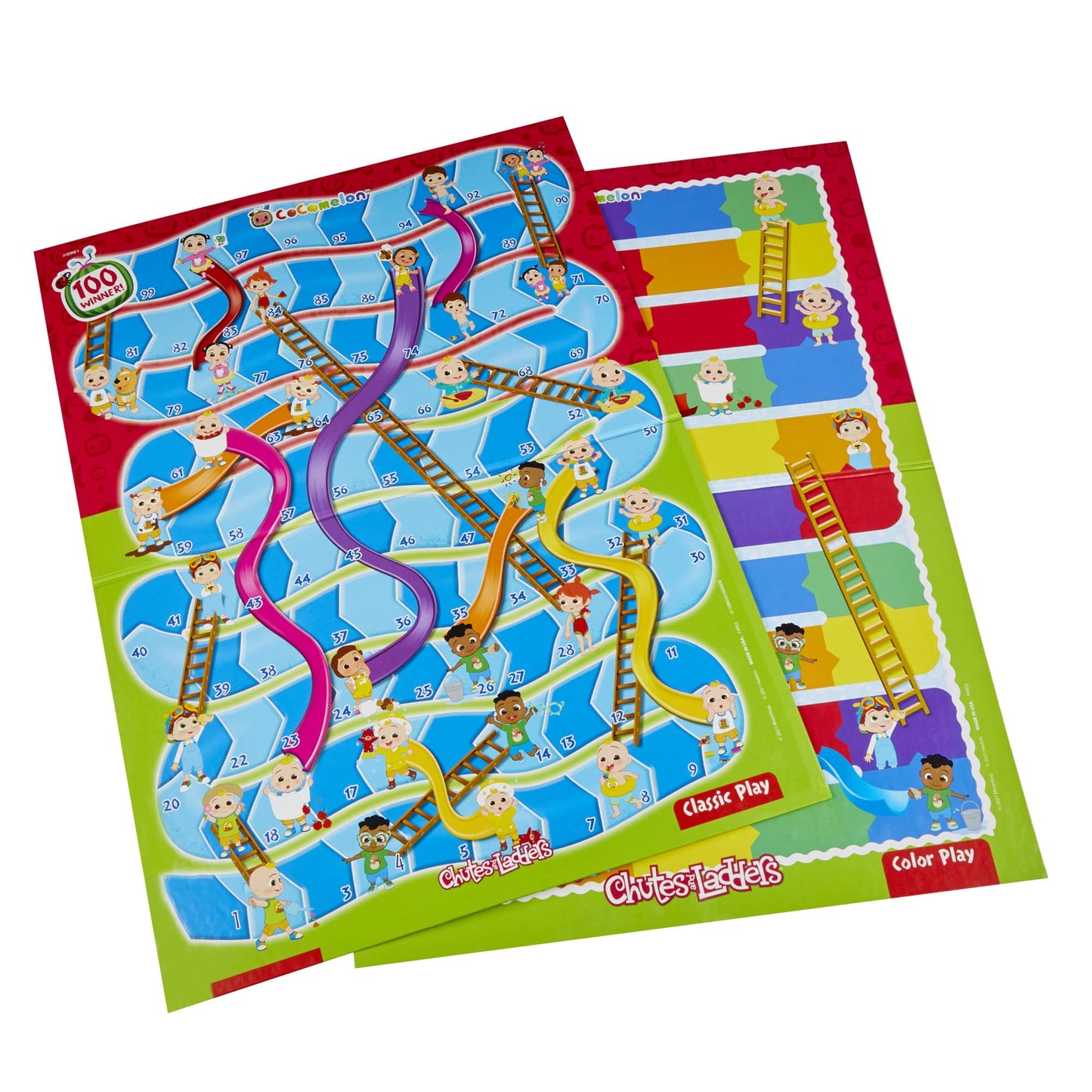 Hasbro Gaming Chutes and Ladders: CoComelon Edition – Amazon Exclusive, 2-4 Players, Ages 3+