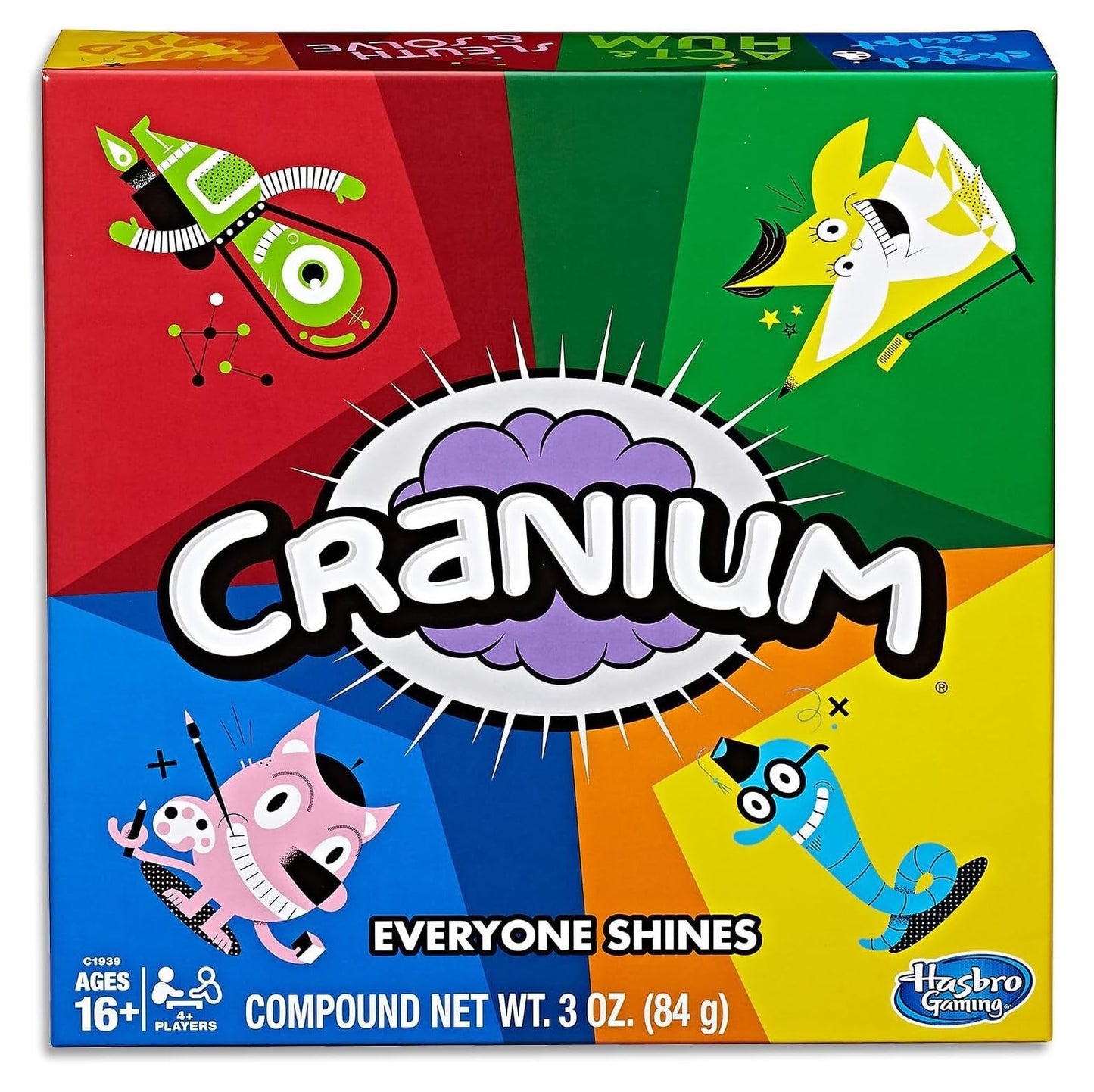 Hasbro Gaming Cranium Game — Team-Based Family Party Board Game