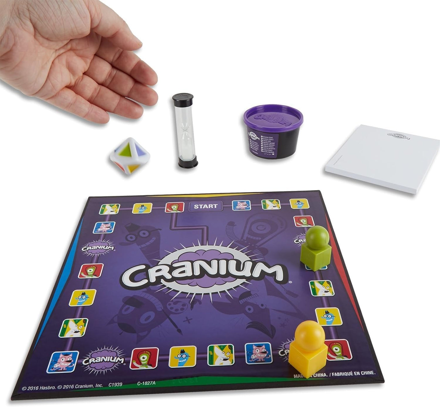 Hasbro Gaming Cranium Game — Team-Based Family Party Board Game