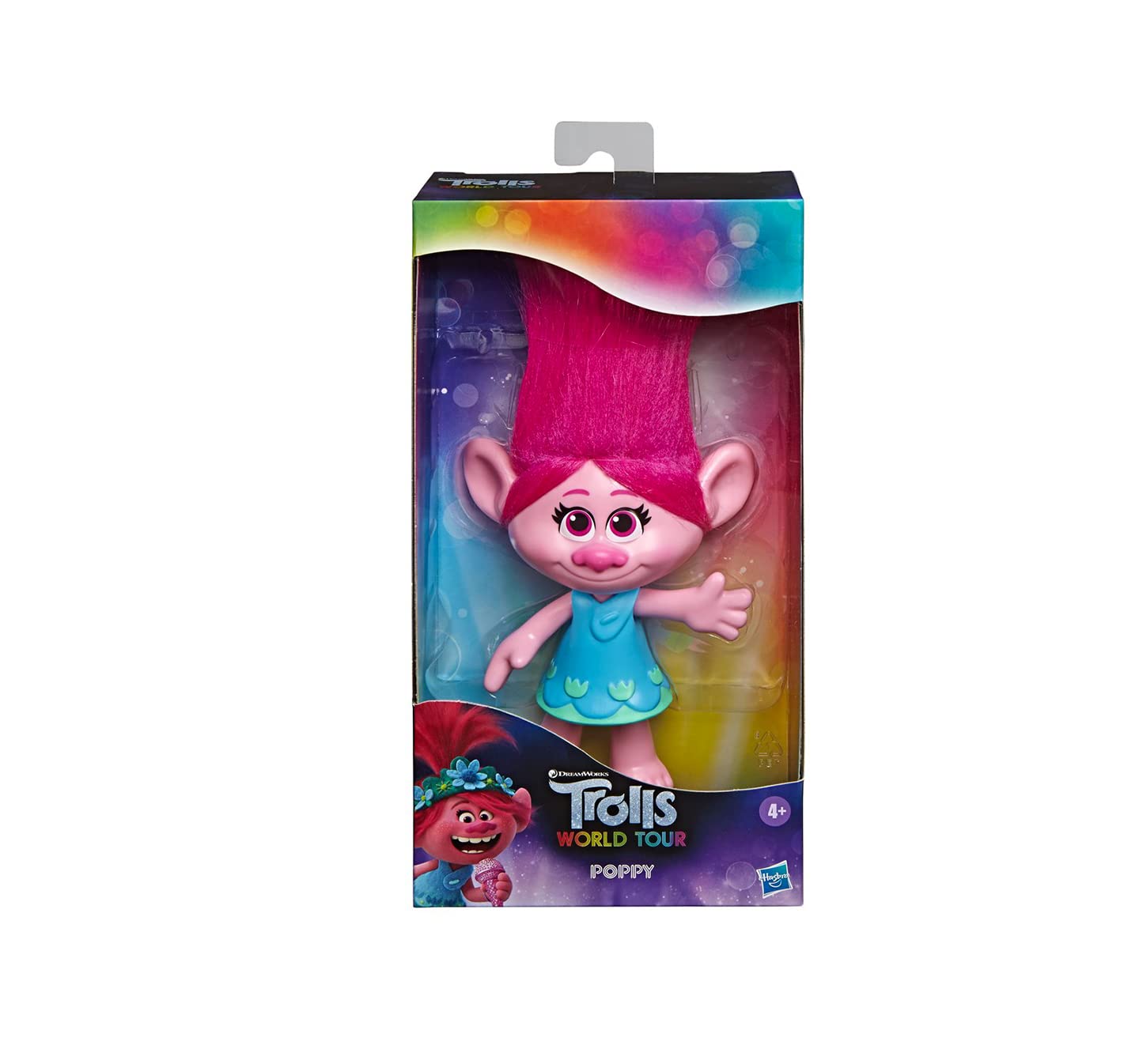 Hasbro DreamWorks Trolls World Tour Poppy Medium Doll – Durable & Adorable