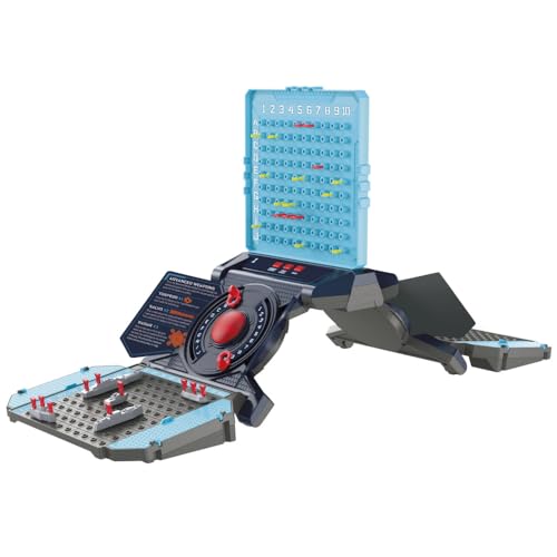 Hasbro Electronic Battleship Reloaded – Lights, Sounds & Custom Layouts (Ages 8+)