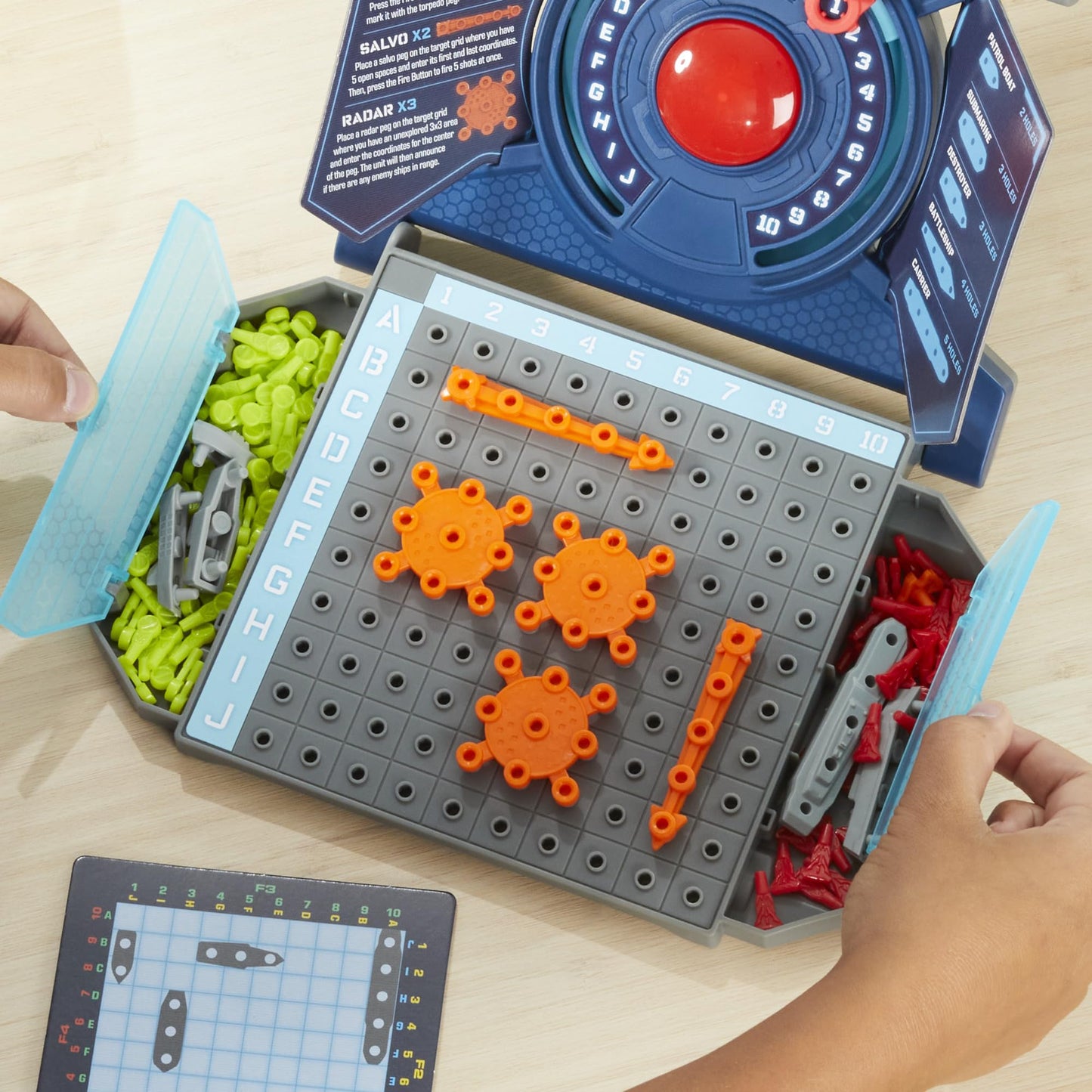 Hasbro Electronic Battleship Reloaded – Lights, Sounds & Custom Layouts (Ages 8+)