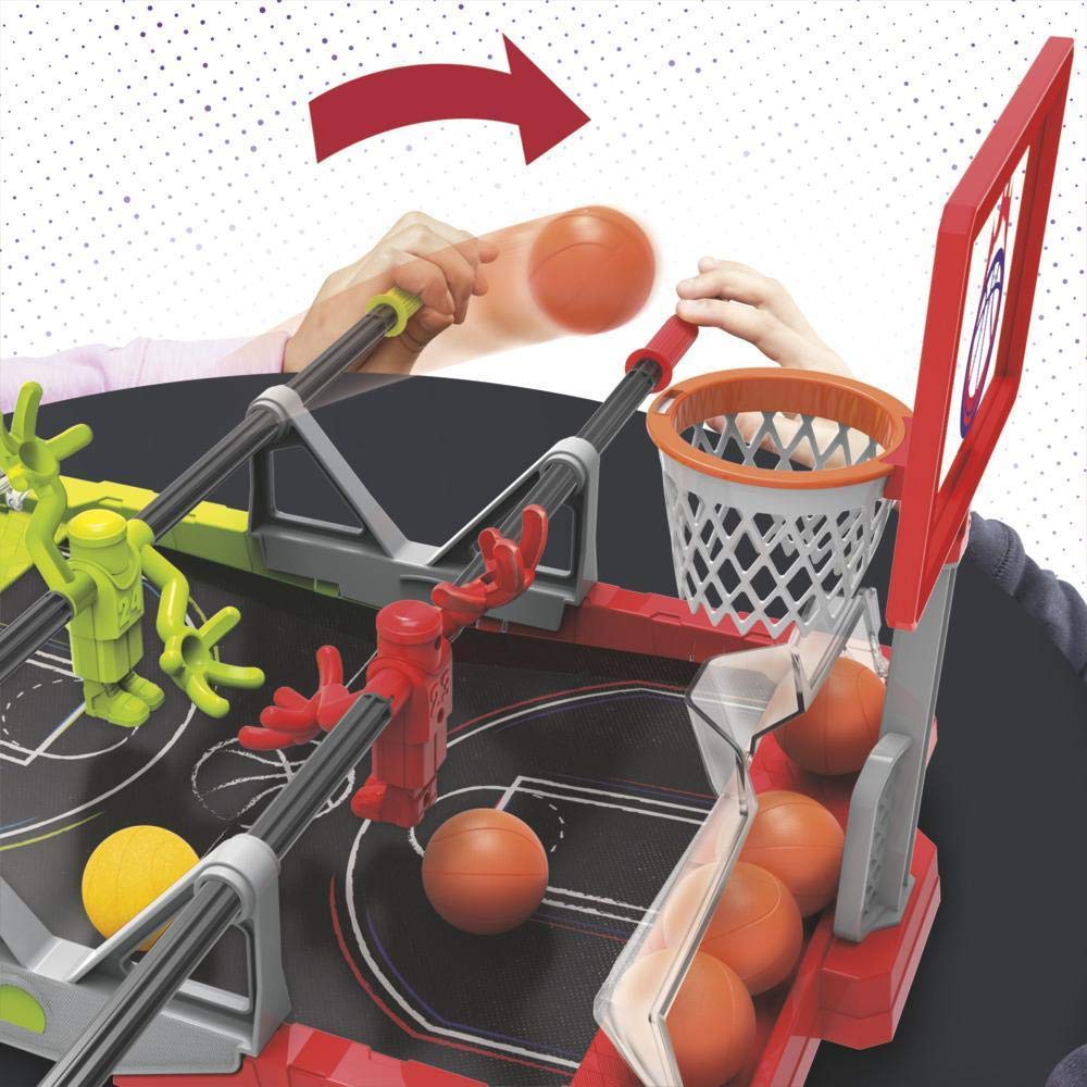 Hasbro Gaming Foosketball – Foosball & Basketball Tabletop Game for 2 Players (Ages 8+)