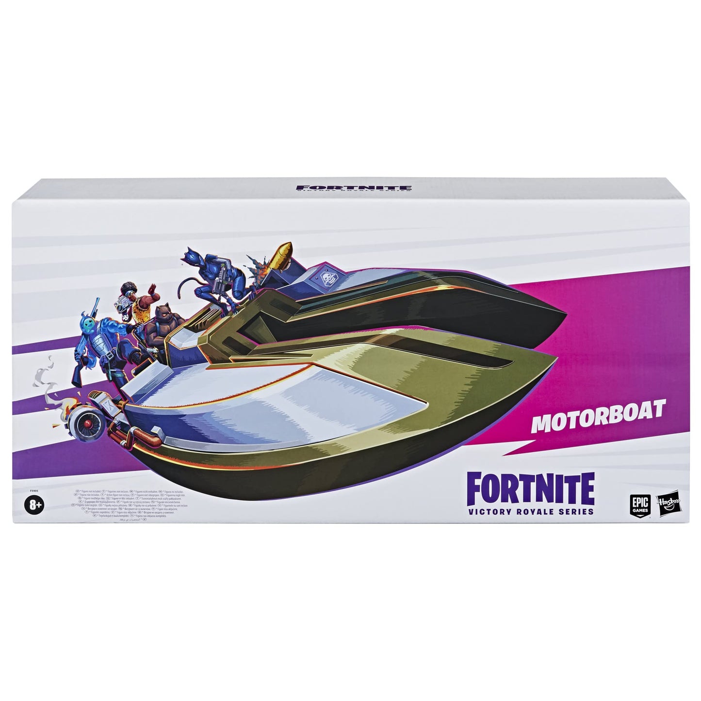 FORTNITE Victory Royale Series Motorboat Deluxe by Hasbro — 19.6-inch Collectible Vehicle