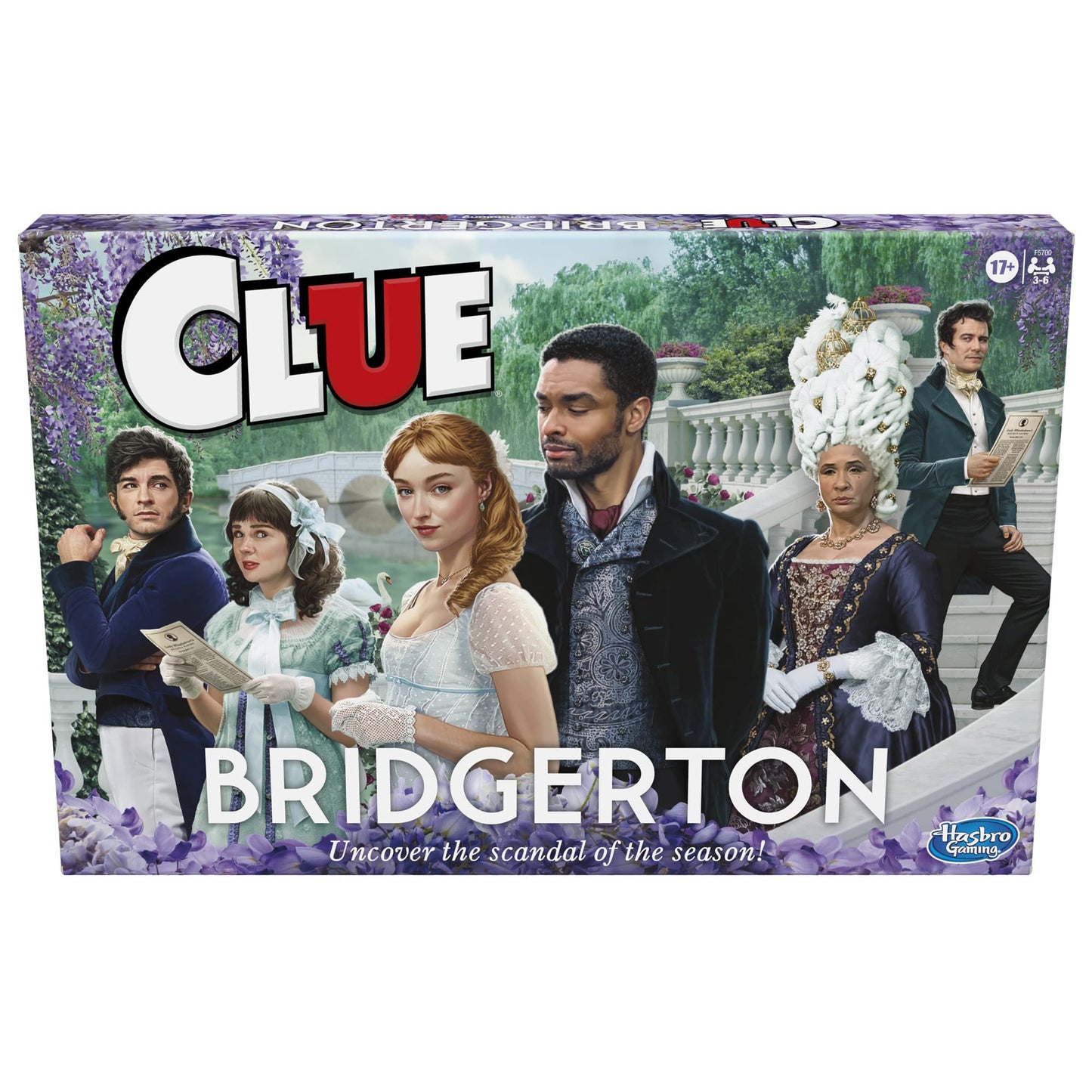 Hasbro Gaming Clue: Bridgerton Edition – 3-6 Players, Ages 17+