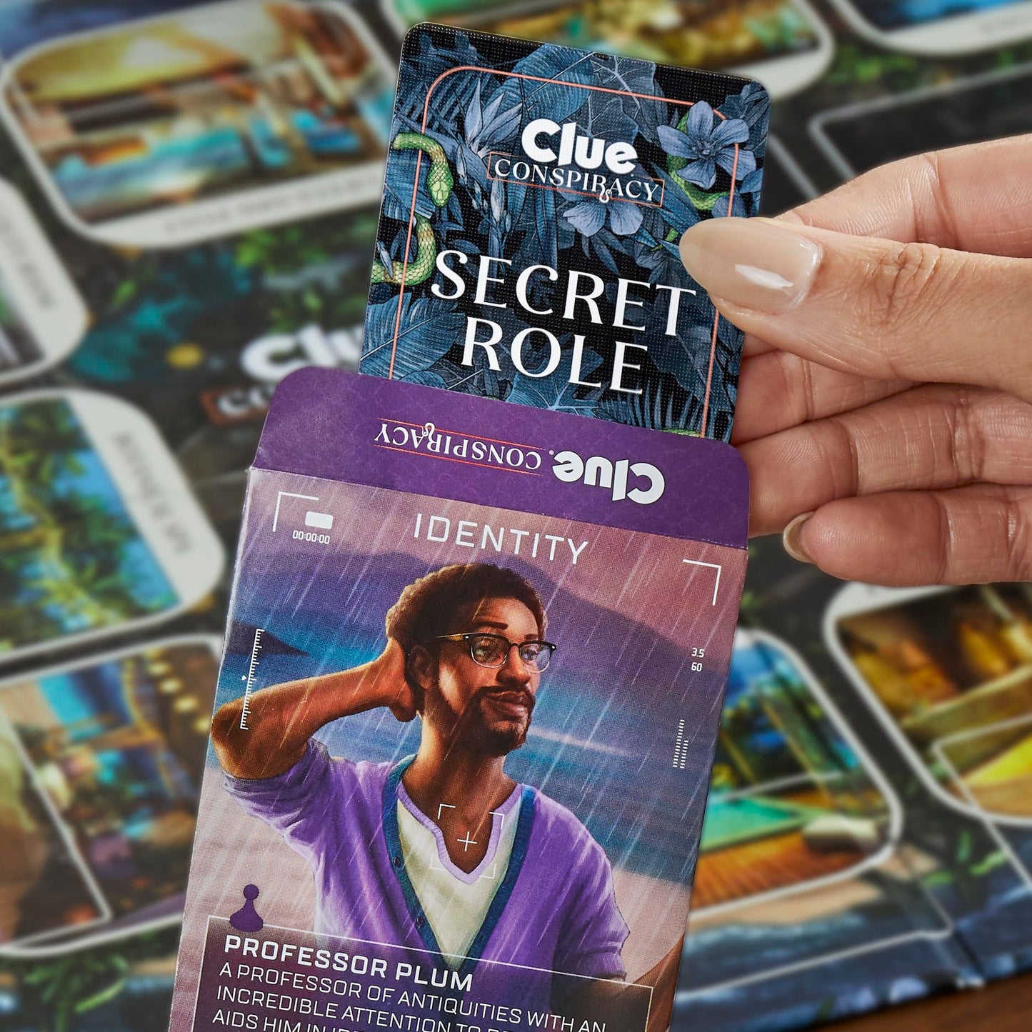 Hasbro Gaming Clue Conspiracy Board Game for Adults & Teens – Secret Roles, 4-10 Players, 45-Minute Mystery