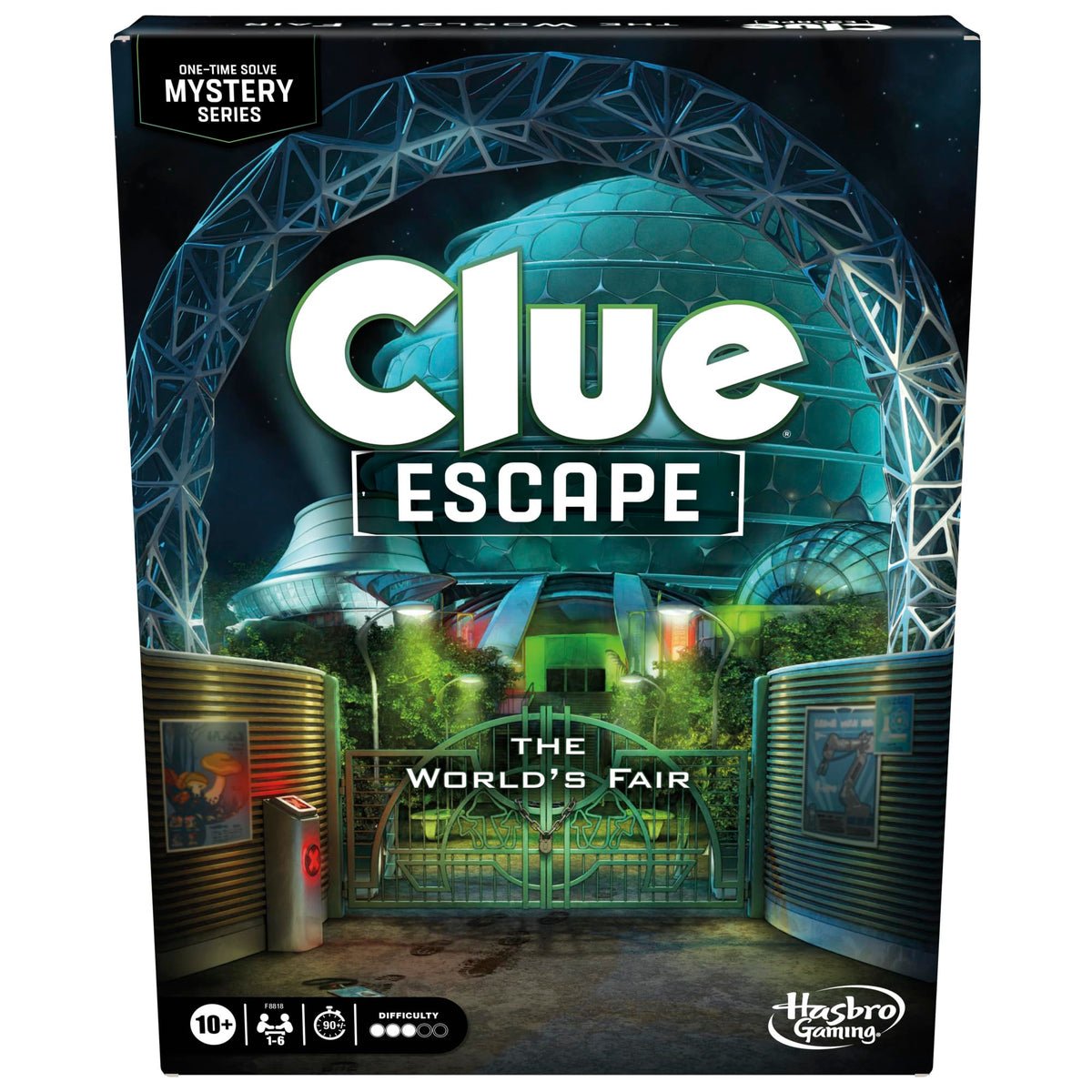 Clue Escape: The World’s Fair – Board Game | Escape Room Mystery for 1-6 Players