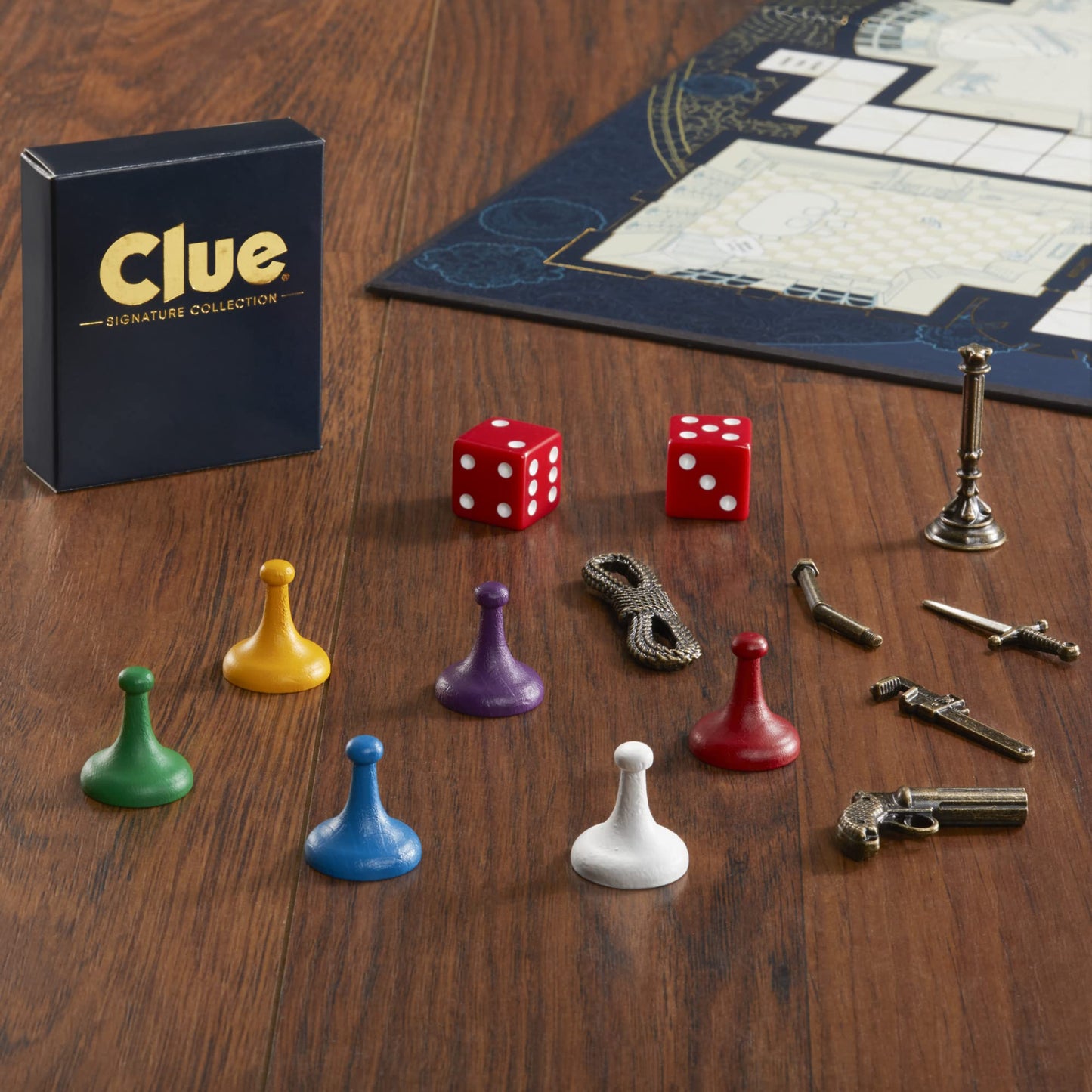 Hasbro Gaming Clue Signature Collection – Premium Family Board Game for 2-6 Players