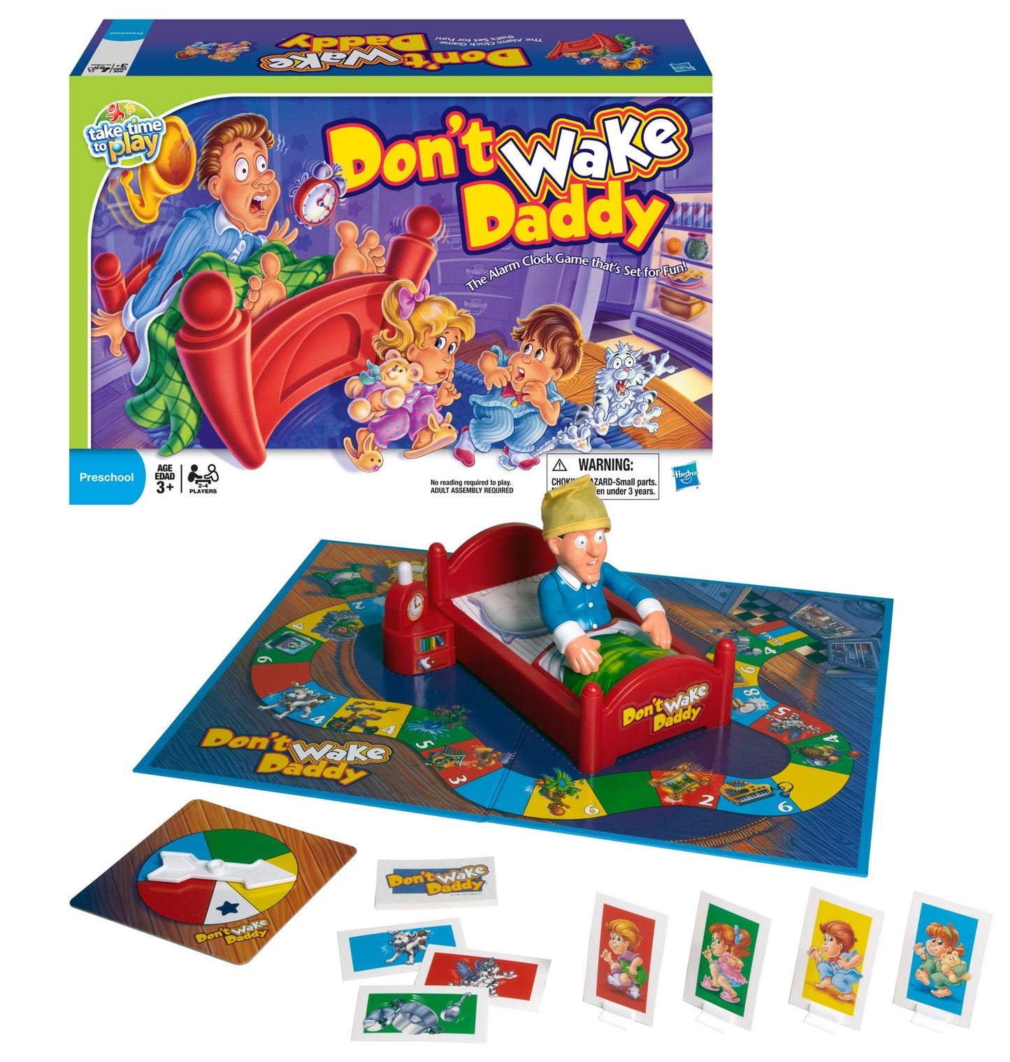 Hasbro Gaming Don't Wake Daddy Preschool Board Game for Kids 3+ — Amazon Exclusive