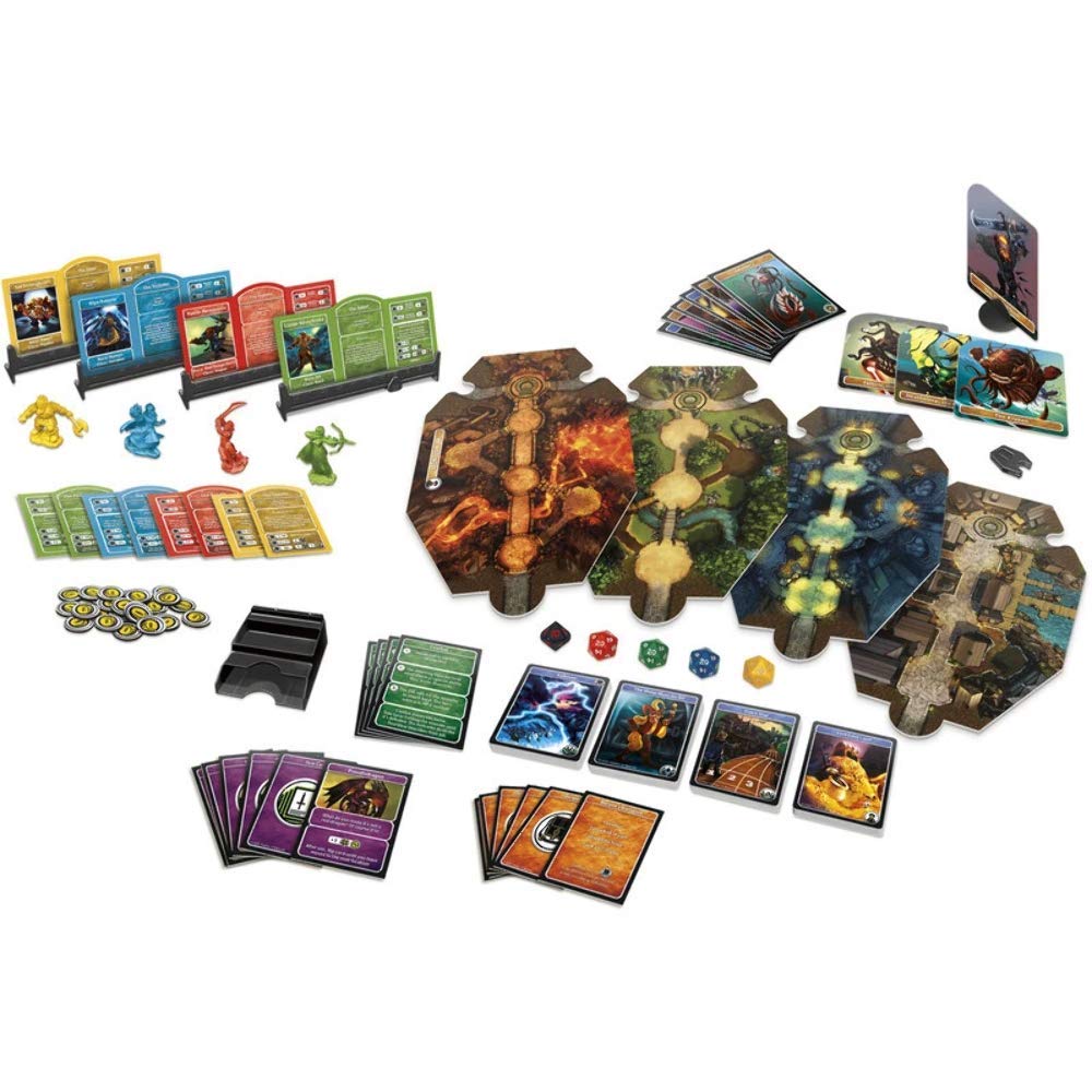 Hasbro Gaming Dungeons & Dragons Adventure Begins | Cooperative Fantasy Board Game for 2-4 Players (Ages 10+)