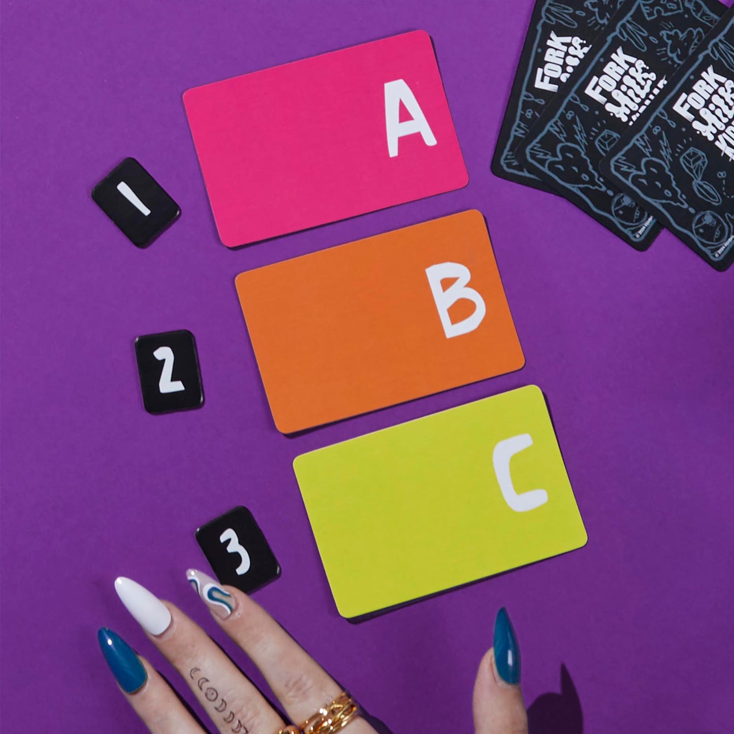 Hasbro Gaming Fork Milk Kidnap – Adults-Only Party Card Game for 3-10 Players