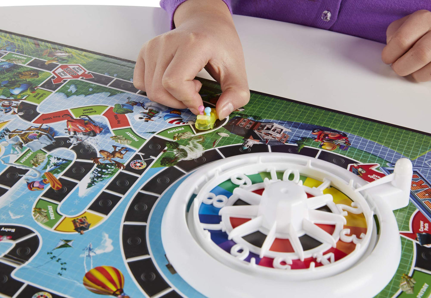 Hasbro Gaming The Game of Life Electronic Banking – Classic Family Board Game