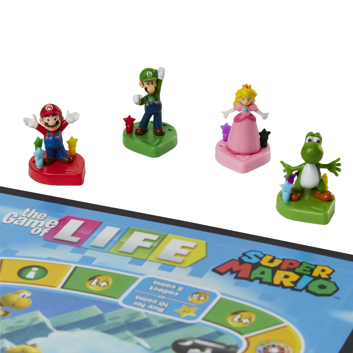 Hasbro Gaming The Game of Life: Super Mario Edition – Family Board Game for Ages 8+ (2-4 Players)