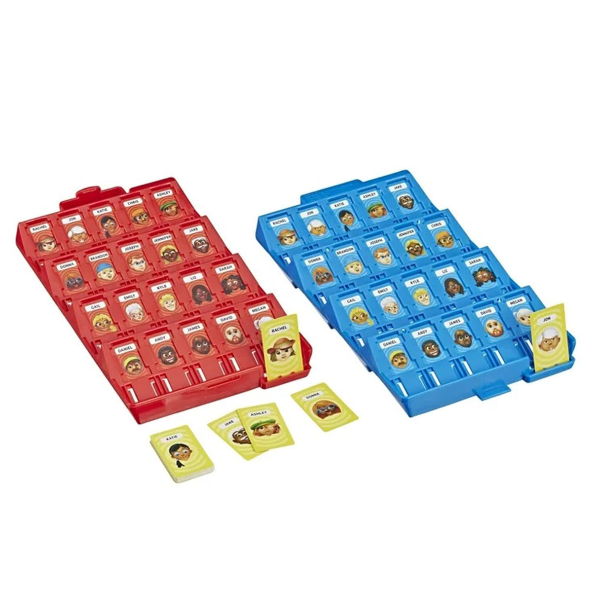 Hasbro Gaming Grab and Go Guess Who Game - Multicoloured, Two Players, On-the-Go