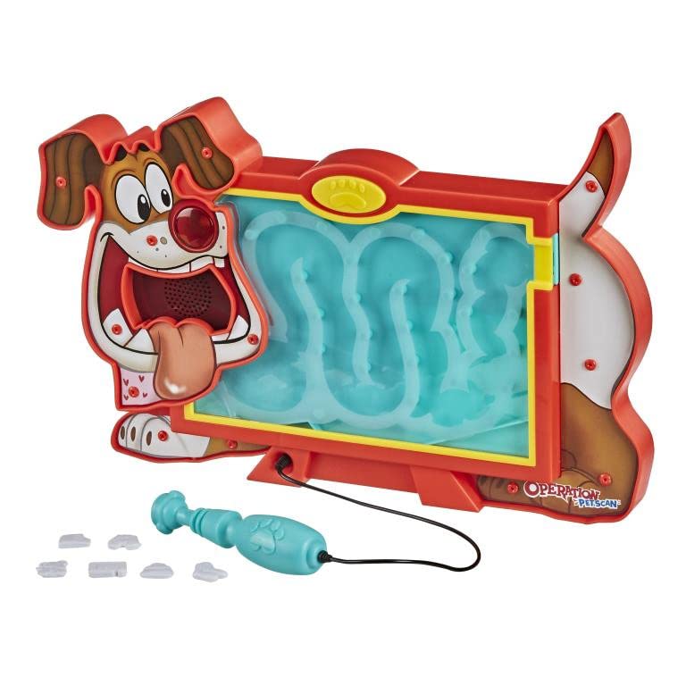 Operation Pet Scan Board Game for 2+ Players – Silly Sounds & Vet Theme | Hasbro Gaming
