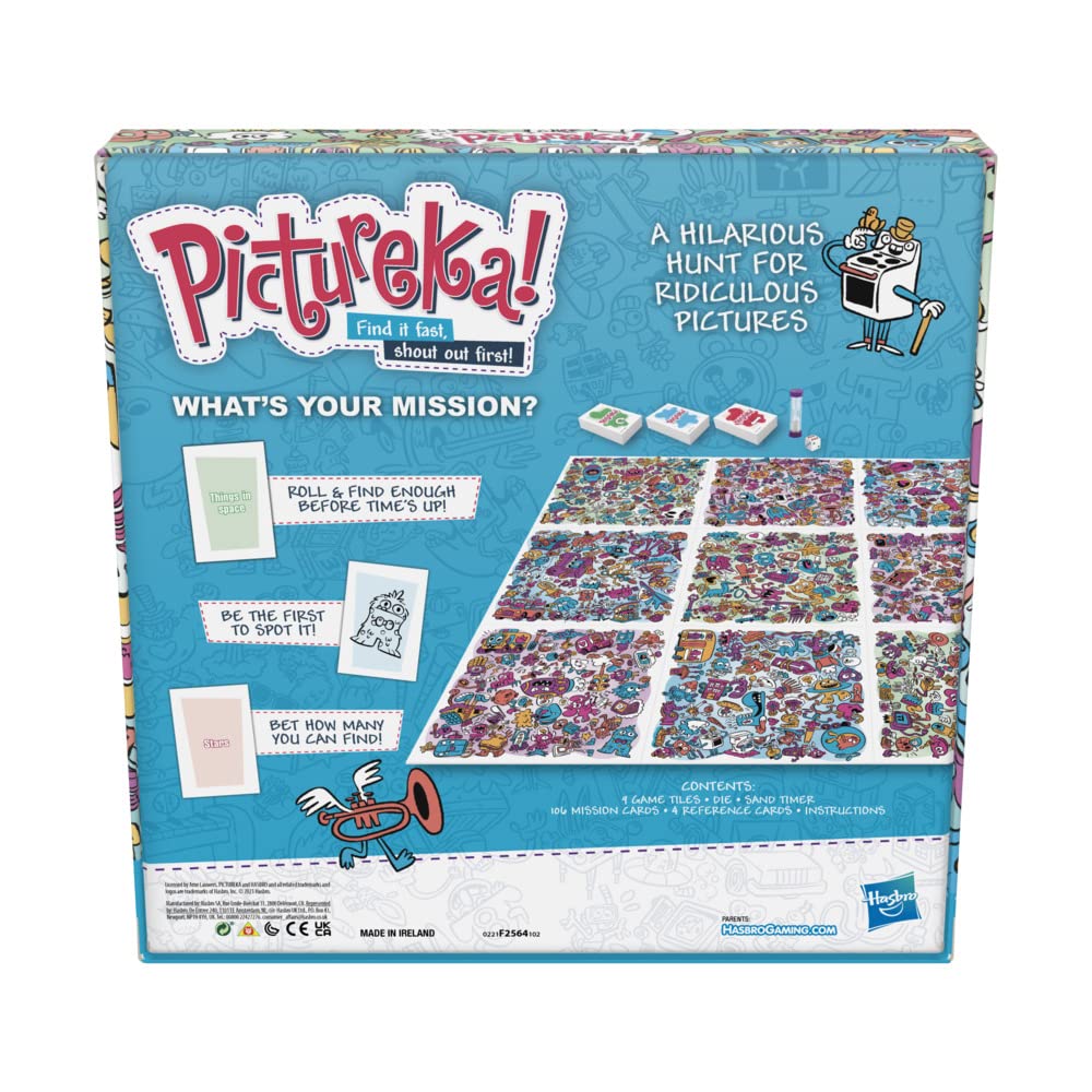 Hasbro Gaming Pictureka! - Fun Family Picture Hunt Game for Kids 6+