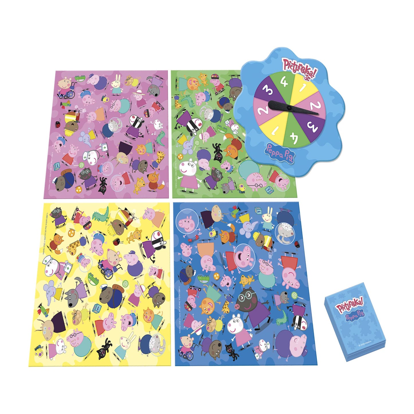 Hasbro Gaming Pictureka! Junior Peppa Pig – Picture Game for Preschoolers 4+ (No Reading Required)