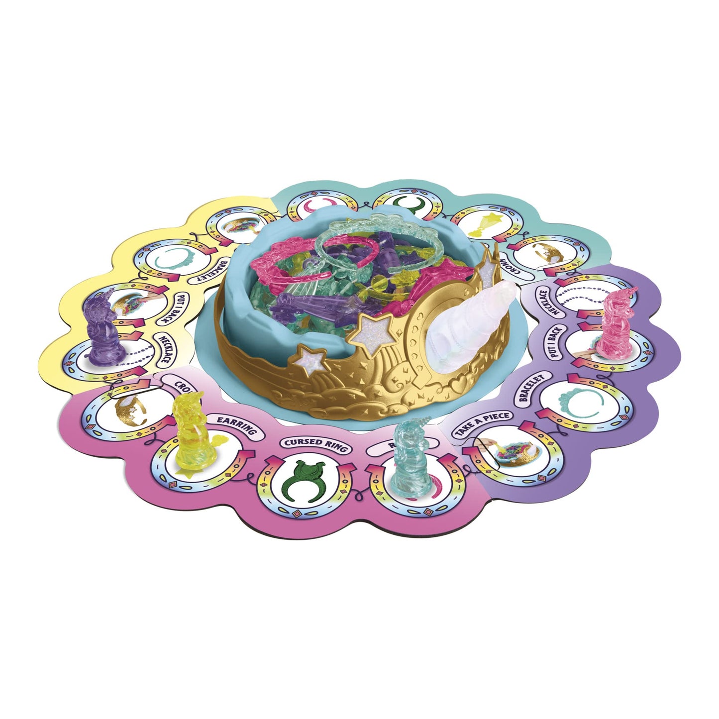 Hasbro Gaming Pretty Princess Unicorn Edition Board Game – 20+ Glitter Jewelry Pieces, Amazon Exclusive
