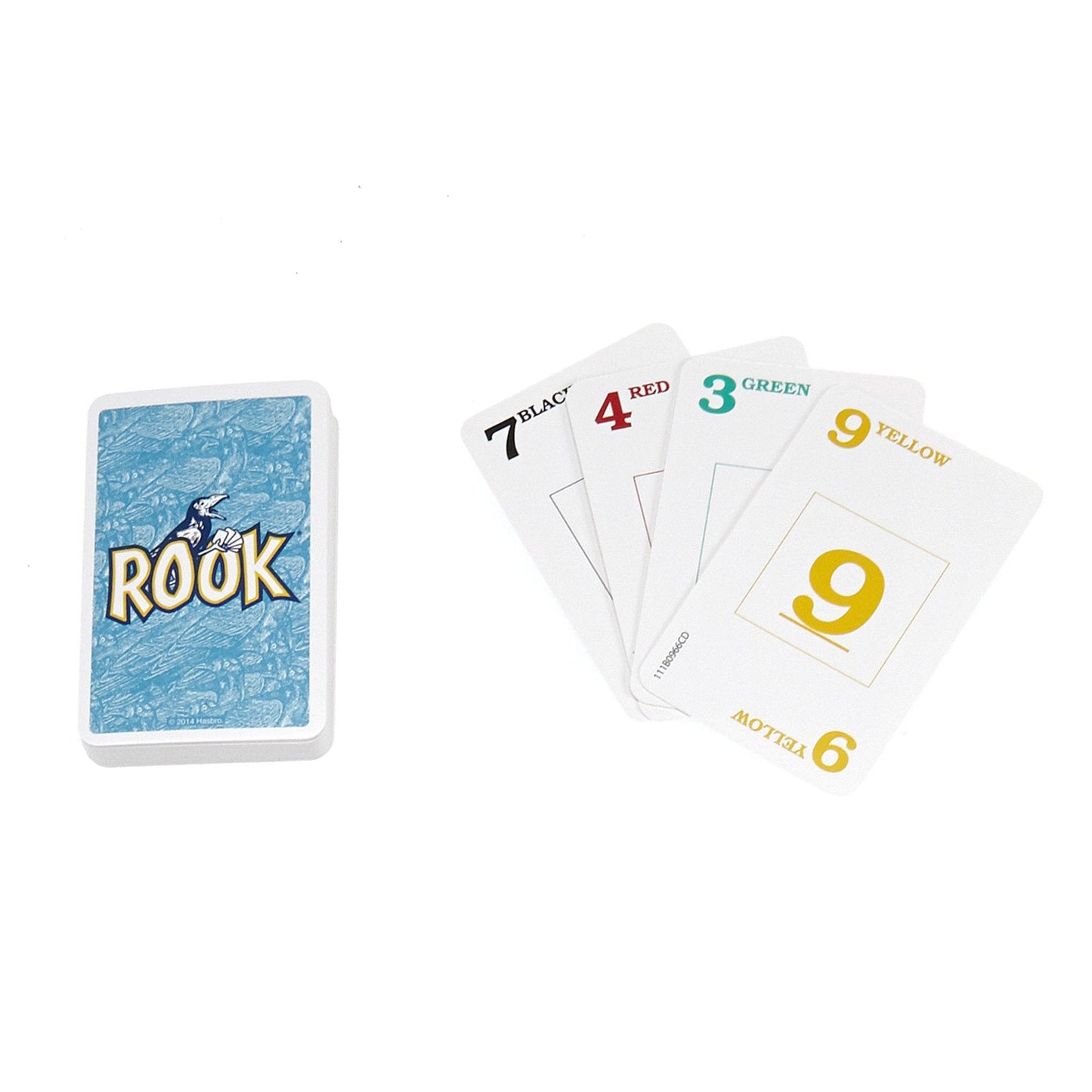 Hasbro Gaming Rook Card Game | Bidding & Trick-Taking Fun for 2–6 Players