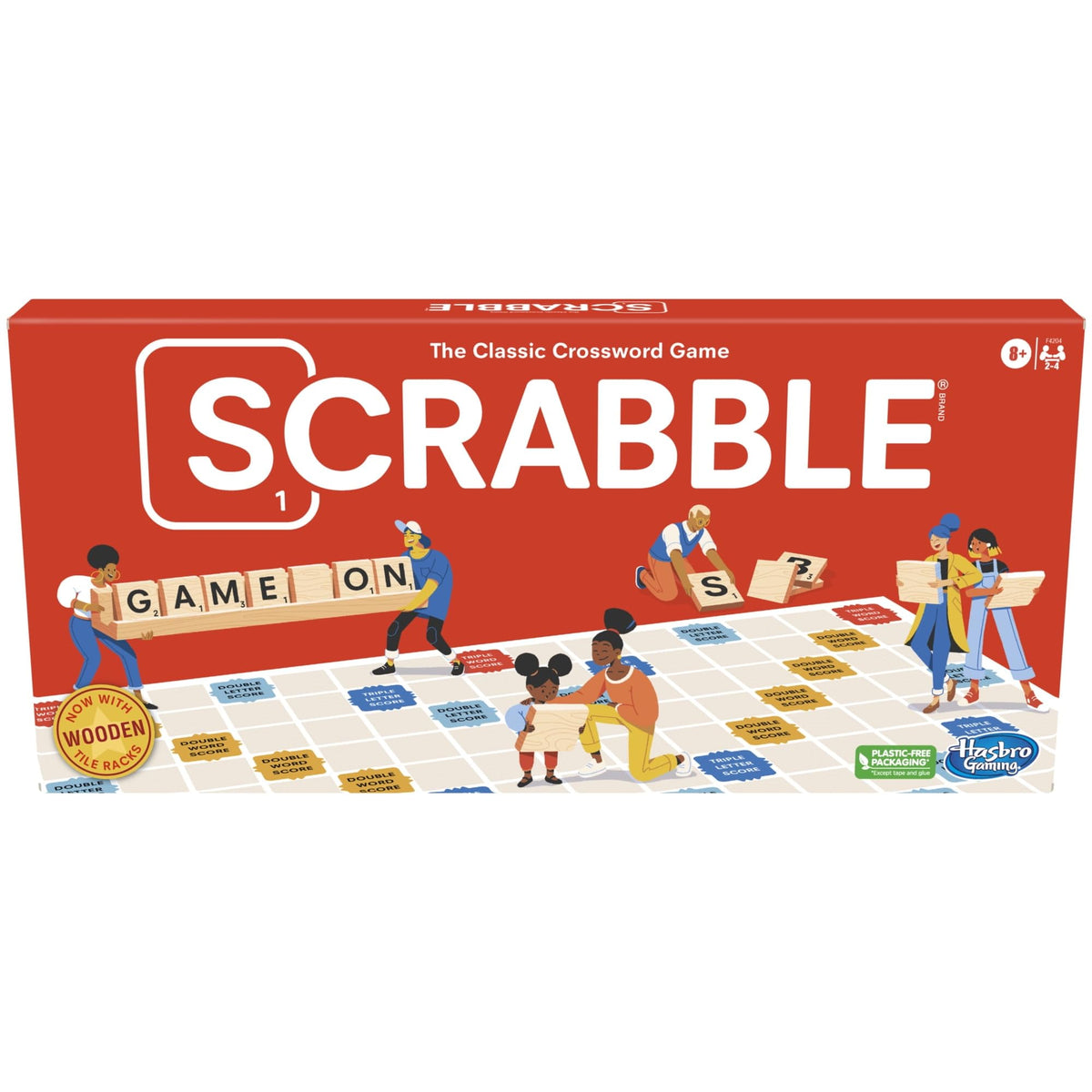 Hasbro Gaming Scrabble Board Game – Classic Word Game for 2-4 Players