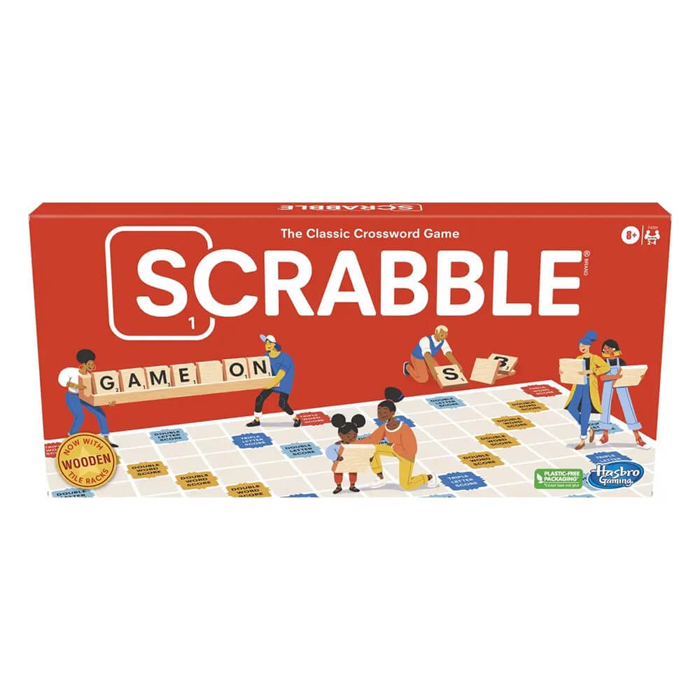 Hasbro Gaming Scrabble Board Game – Classic Word Game for 2-4 Players