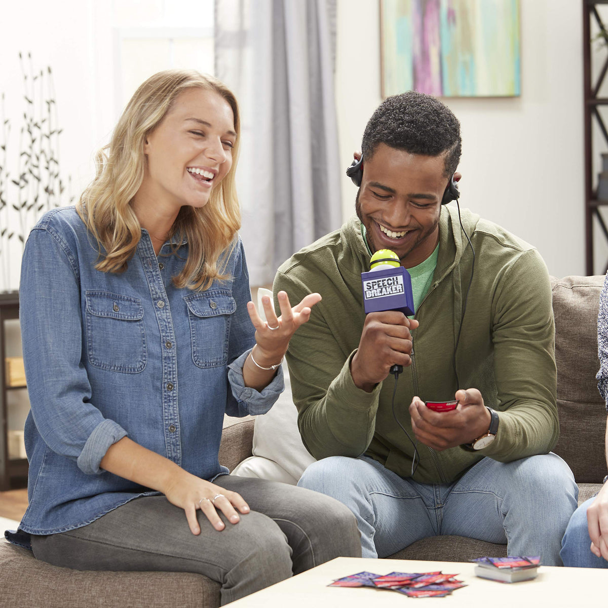 Hasbro Gaming Speech Breaker: Voice Jamming Party Game (Ages 14+)