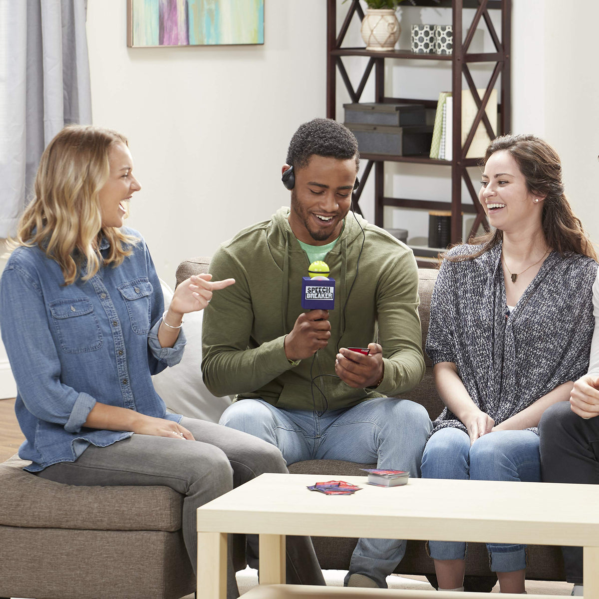 Hasbro Gaming Speech Breaker: Voice Jamming Party Game (Ages 14+)