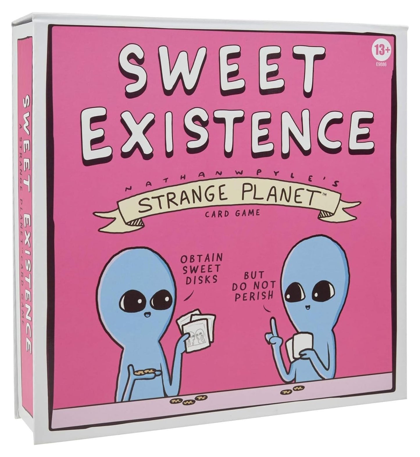 Hasbro Gaming Sweet Existence - Strange Planet Family Party Card Game (Ages 13+)