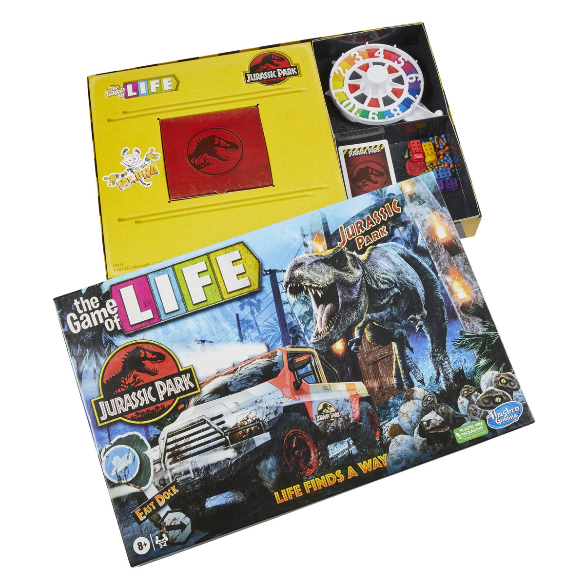 Hasbro Gaming The Game of Life Jurassic Park Edition – Family Board Game for Ages 8+