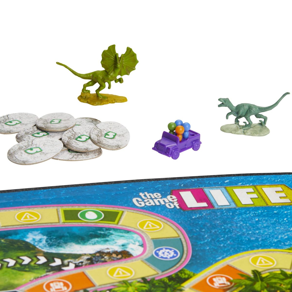 Hasbro Gaming The Game of Life Jurassic Park Edition – Family Board Game for Ages 8+