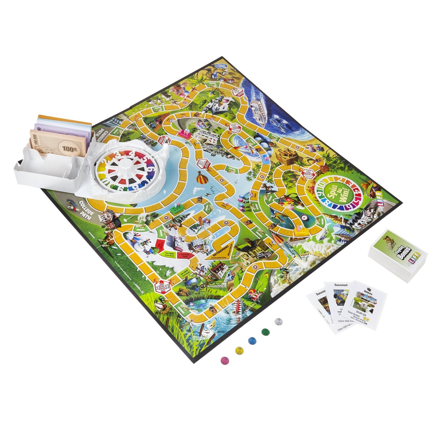 Hasbro Gaming The Game of Life – Classic Family Board Game