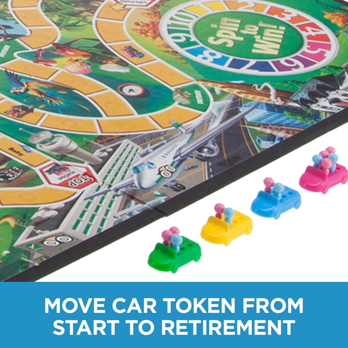 Hasbro Gaming The Game of Life Board Game – Family Edition for 2-4 Players | Amazon Exclusive