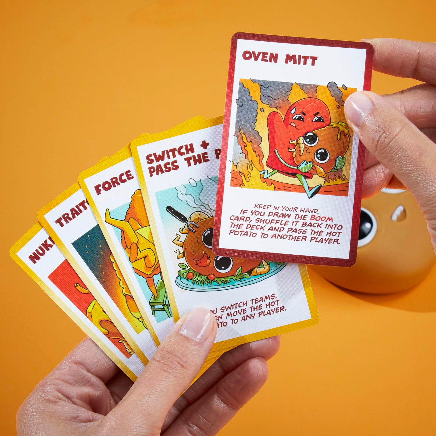 Hasbro Gaming Traitor Tots Card Game | Explosive Hot Potato Party for 3-10 Players