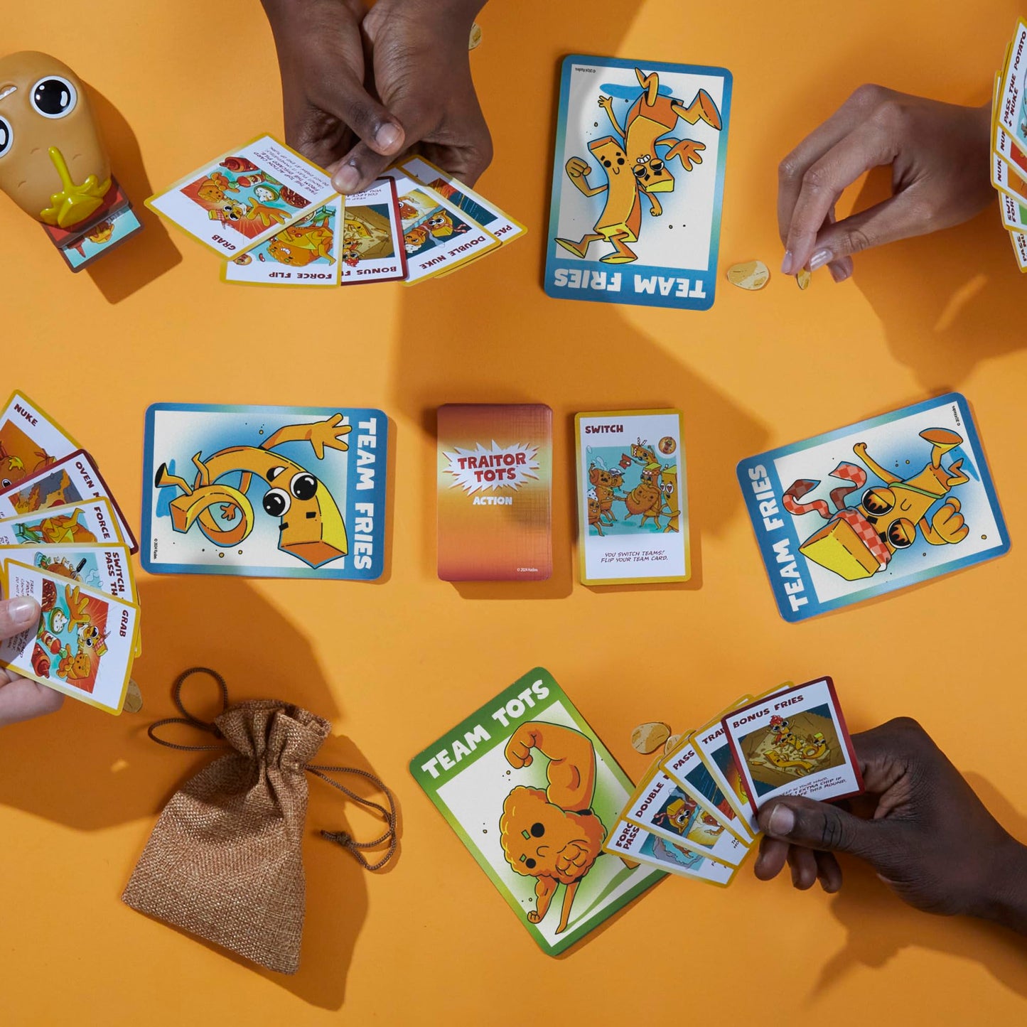 Hasbro Gaming Traitor Tots Card Game | Explosive Hot Potato Party for 3-10 Players