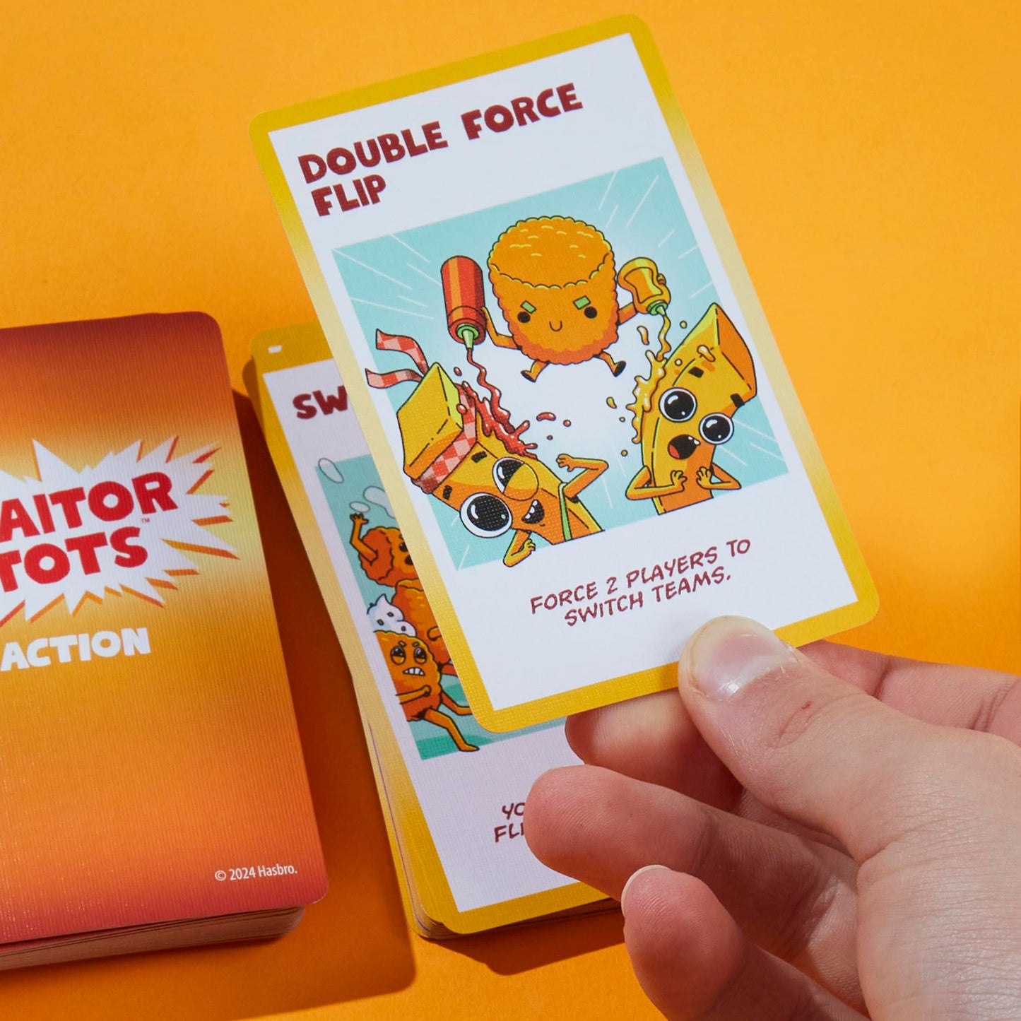 Hasbro Gaming Traitor Tots Card Game | Explosive Hot Potato Party for 3-10 Players