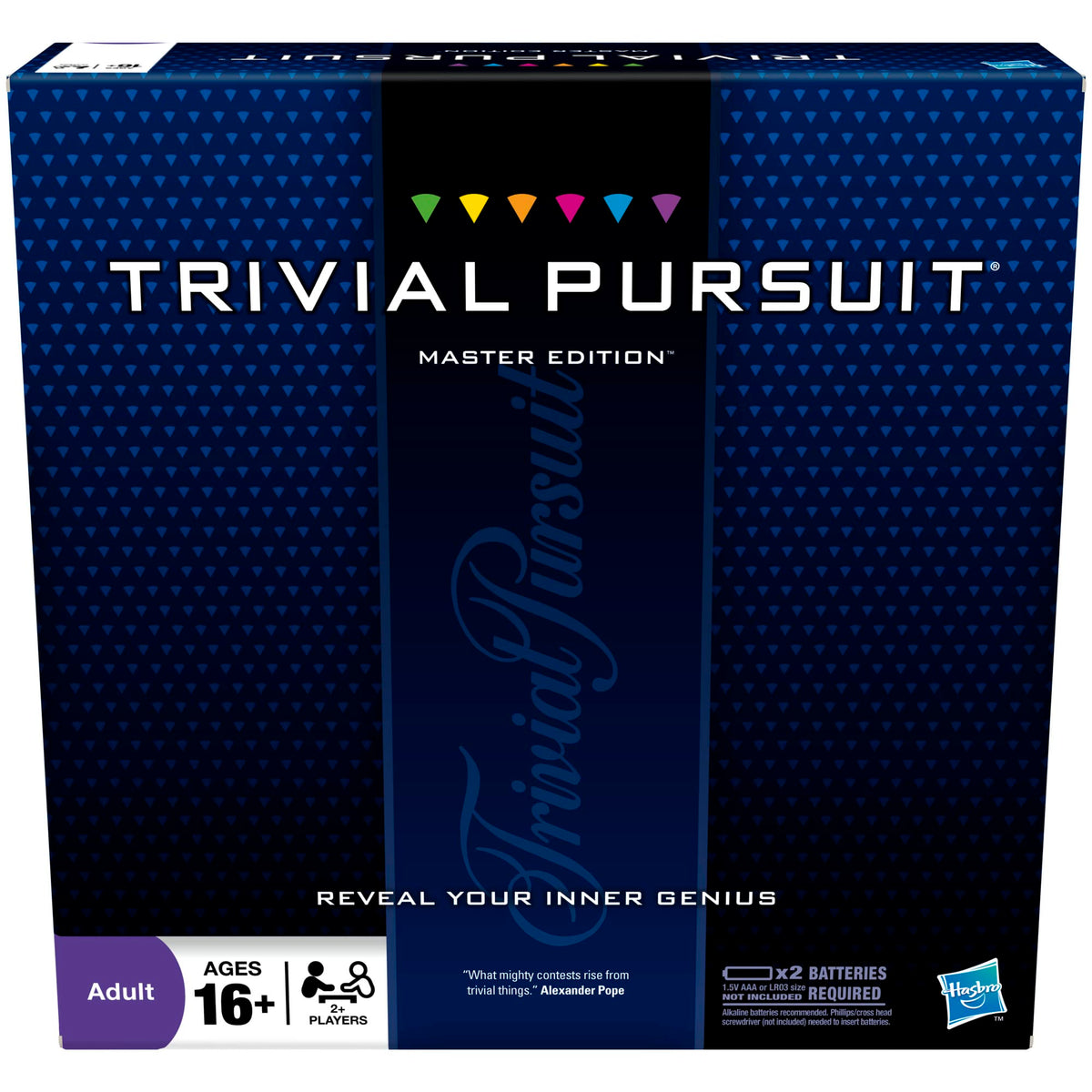Hasbro Gaming Trivial Pursuit Master Edition – Timed Trivia Game for 2-6 Players