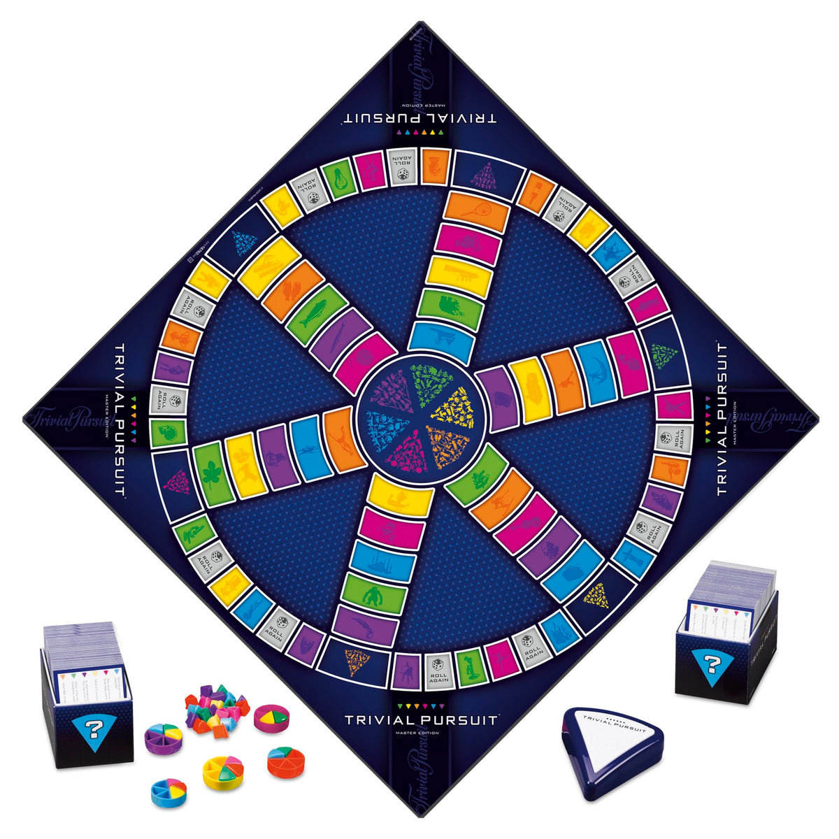Hasbro Gaming Trivial Pursuit Master Edition – Timed Trivia Game for 2-6 Players
