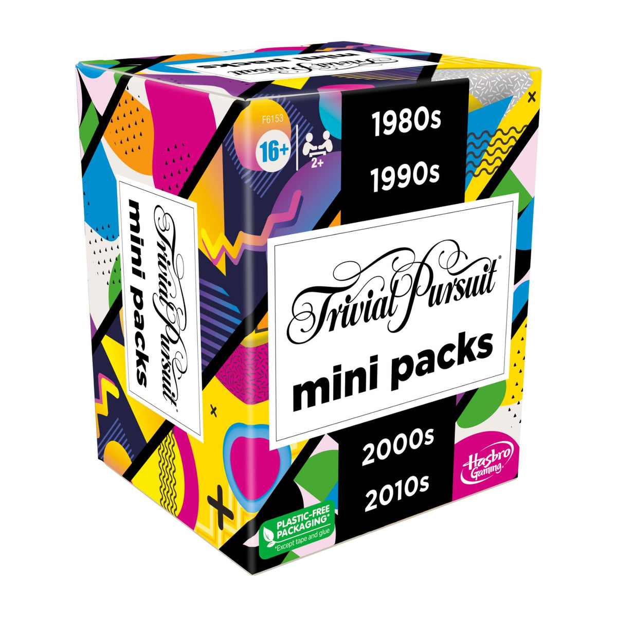 Hasbro Gaming Trivial Pursuit Mini Pack Multipack — 4 Decades of Trivia for Adults & Teens
