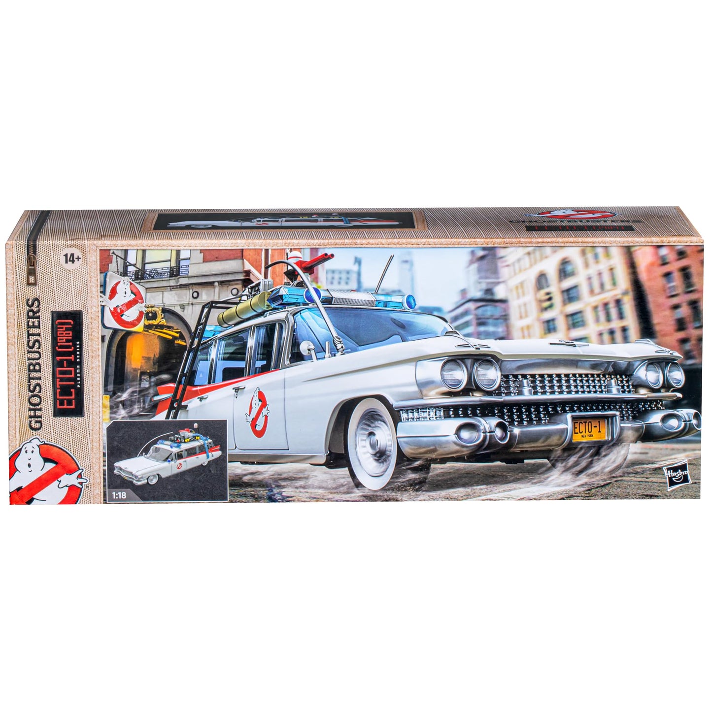 Hasbro Ghostbusters Plasma Series Ecto-1 (1984) 1:18 Scale Toy Car - Amazon Exclusive