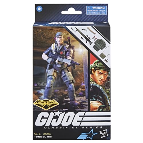 G.I. Joe Classified Nightforce Exclusive Tunnel Rat #107 – 6-Inch Figure by Hasbro