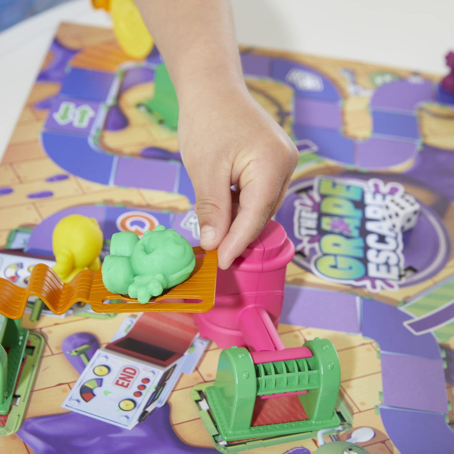 Hasbro Gaming Grape Escape Board Game for Kids 5+ | Family Fun with Modeling Compound