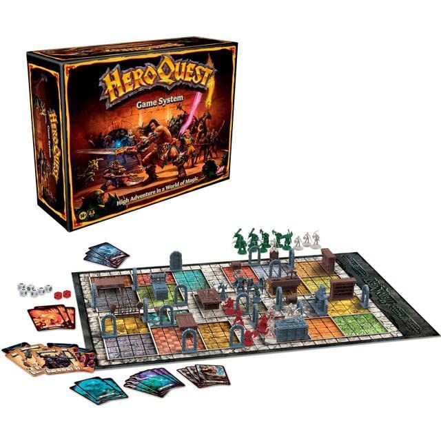 Hasbro Gaming Avalon Hill HeroQuest Game System – Immersive Dungeon Crawler for 2-5 Players (Ages 14+)