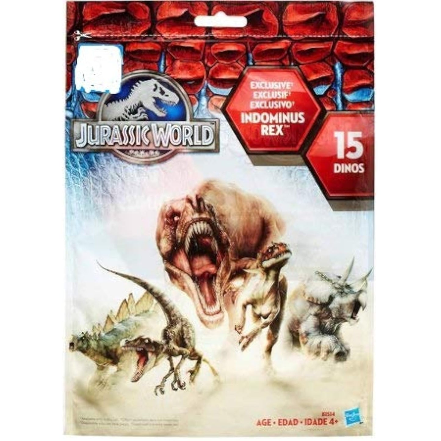 Hasbro Jurassic World Bag of Dinos – 15 Mini Figures incl. Exclusive Indominus Rex