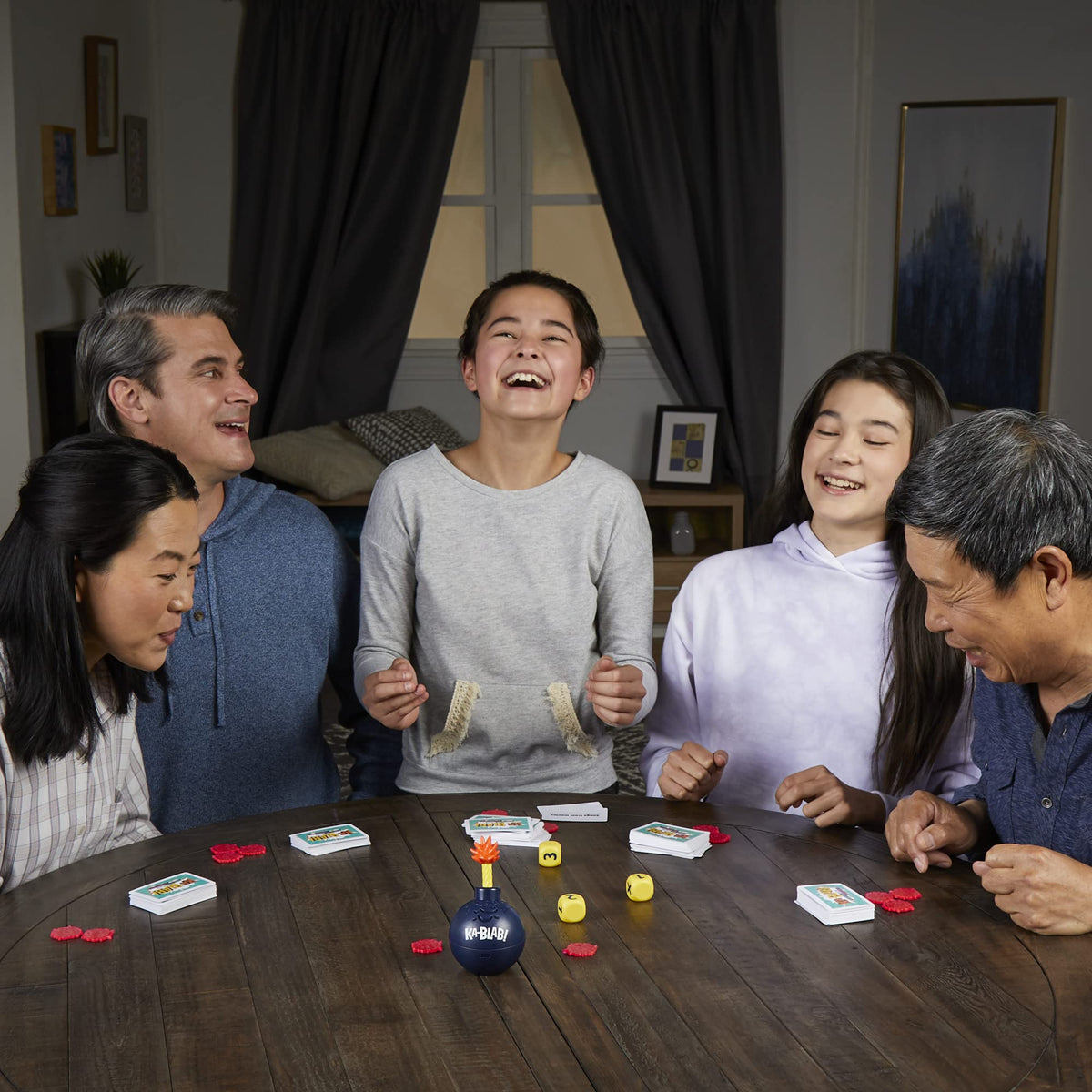 Hasbro Gaming Ka-Blab! Game – Fast-Paced Family Party Game from the Makers of Scattergories