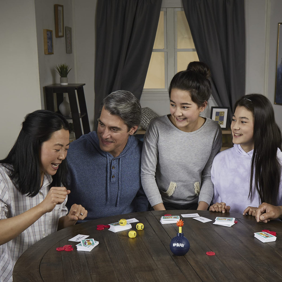 Hasbro Gaming Ka-Blab! Game – Fast-Paced Family Party Game from the Makers of Scattergories