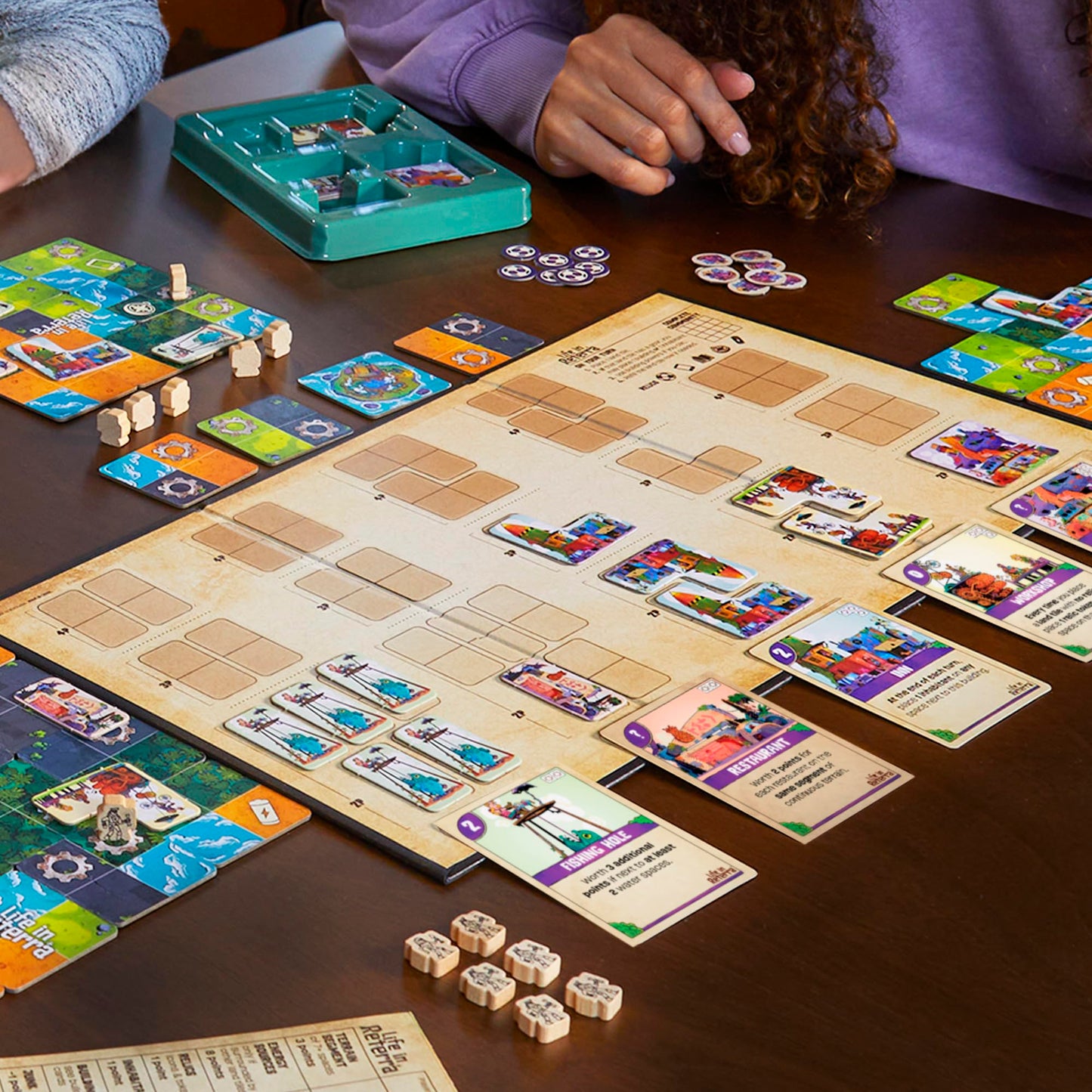 Hasbro Gaming Life in Reterra: Strategy Board Game for 2-4 Players | Ages 10+ | 35 Min Avg.