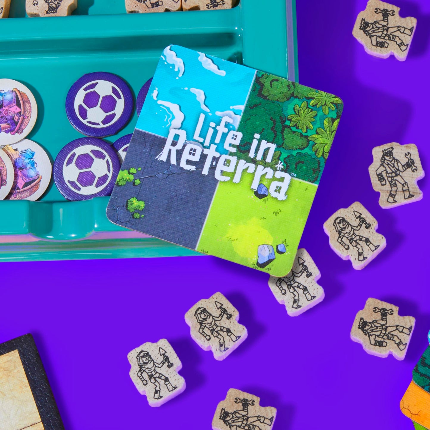 Hasbro Gaming Life in Reterra: Strategy Board Game for 2-4 Players | Ages 10+ | 35 Min Avg.